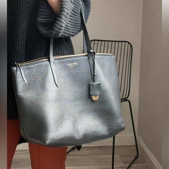 JIMMY CHOO Tote Bag Black Leather - Picture 8 of 10